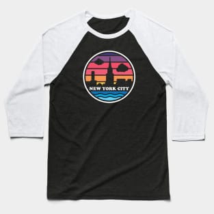 New York City Sunrise Baseball T-Shirt